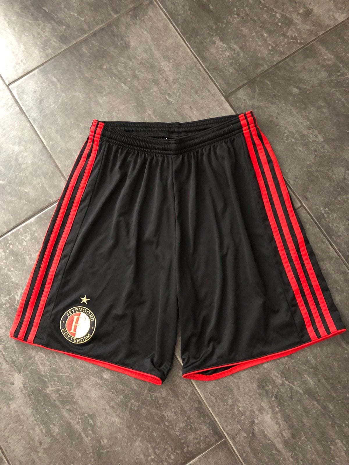 Feyenoord Adidas Voetbalbroekje - Maat M, Maat M, Ophalen of Verzenden, Zo goed als nieuw, Broek