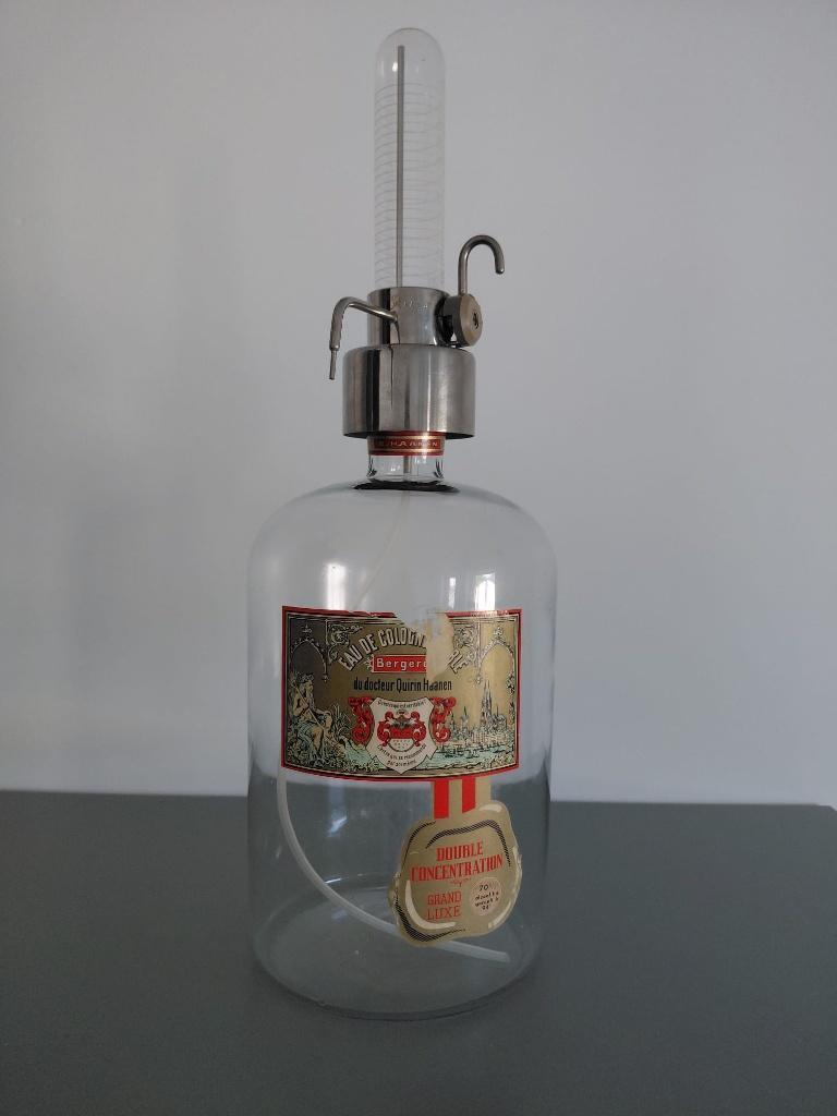 Antieke navulfles, toonbankfles voor Eau de Cologne, Antiek en Kunst, Ophalen of Verzenden