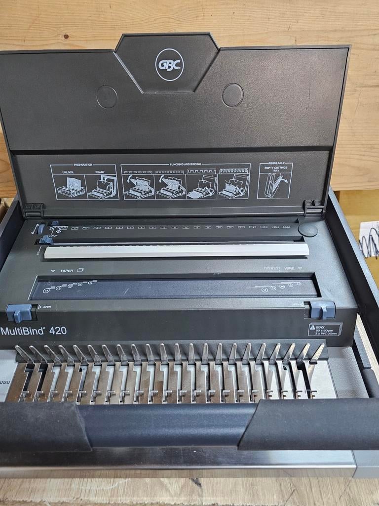GBC MultiBind 420, Ophalen of Verzenden, Gebruikt