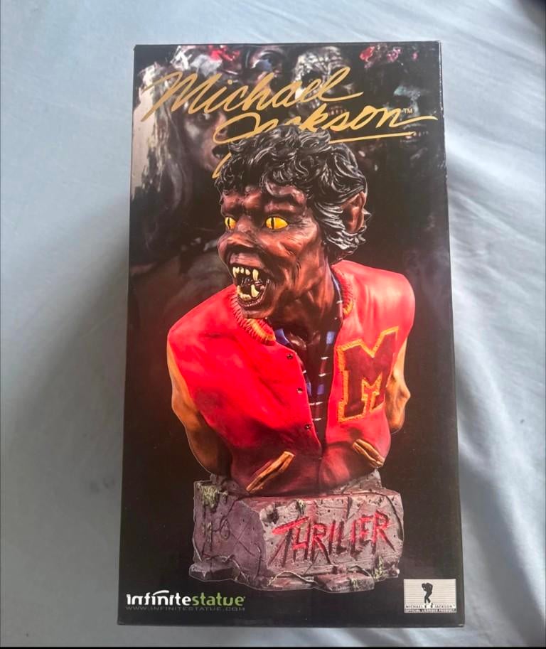 Michael Jackson Thriller Limited Edition Buste, Verzamelen, Poppetjes en Figuurtjes, Nieuw, Verzenden