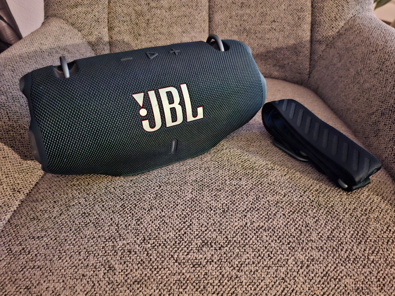blauwe jbl xtreme 4 incl. draagband, Ophalen, Overige merken