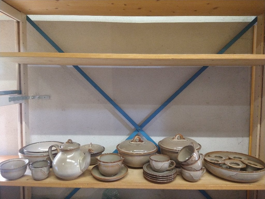 Potterie De Driehoek Huizen - Zuiderzee servies, Ophalen