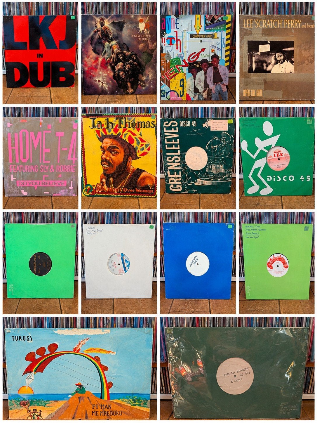 Reggae Vinyl Collectie - Diverse Artiesten (VG tot NM)