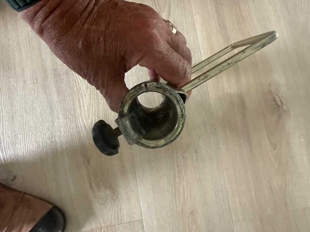 Parasolvoet grondanker - stevig en handig, Ophalen of Verzenden, Zo goed als nieuw