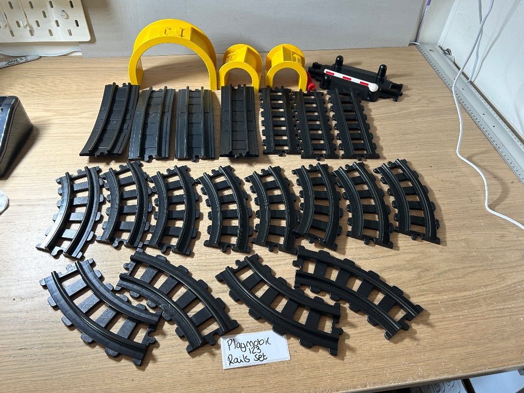 Playmobil 123 Rails Set, Ophalen of Verzenden, Zo goed als nieuw