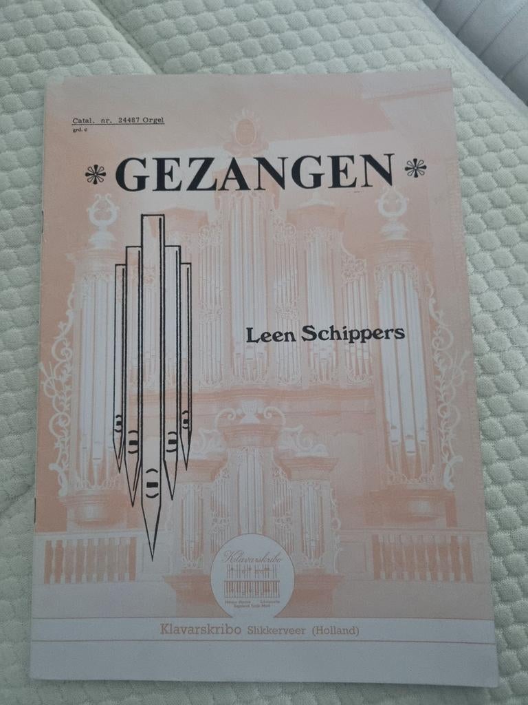 Klavarskribo - Gezangen - leen schipper, Ophalen of Verzenden, Gebruikt, Artiest of Componist, Religie en Gospel