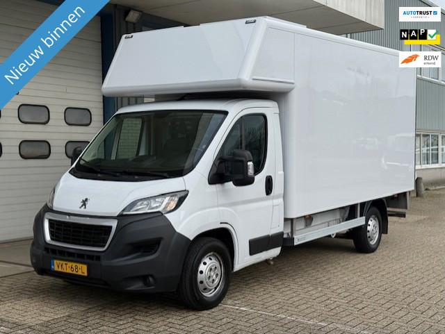 Peugeot Boxer 435 2.2 BlueHDi 165PK L3 Pro Zwaar Laadklep!, Auto's, Bestelauto's, Voorwielaandrijving, Stof, Gebruikt, 4 cilinders