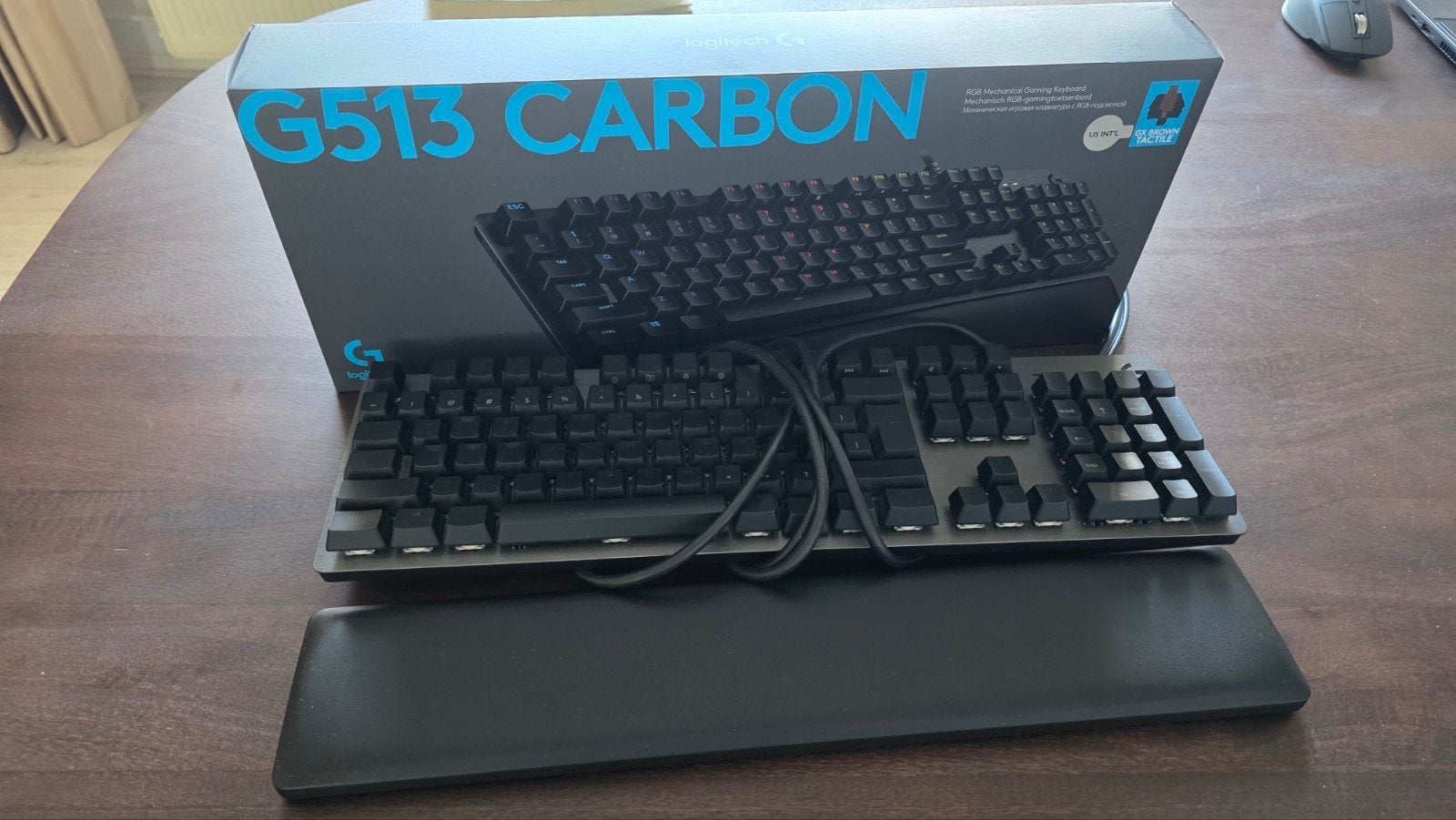 Logitech G513 Carbon Gaming Toetsenbord, Computers en Software, Toetsenborden, Logitech, Ophalen of Verzenden, Zo goed als nieuw