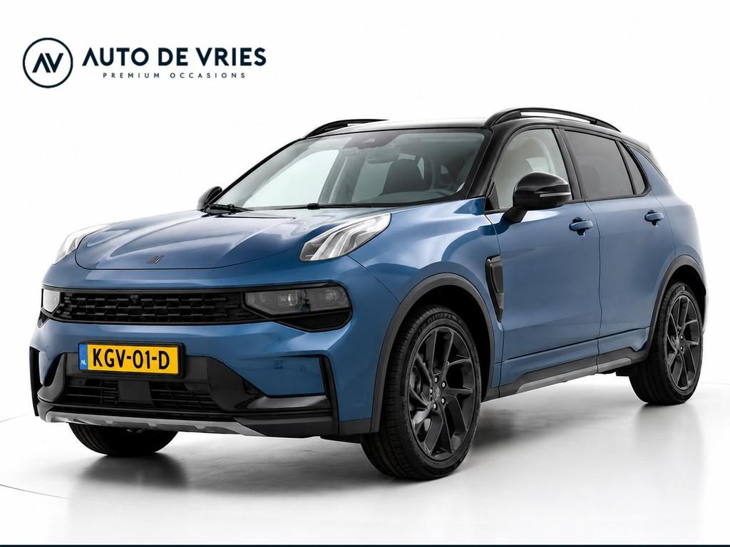 Lynk & Co 01 1.5 Plug-in Hybrid 262pk | Blackpack | Carplay, Stof, Gebruikt, Zwart, Blauw