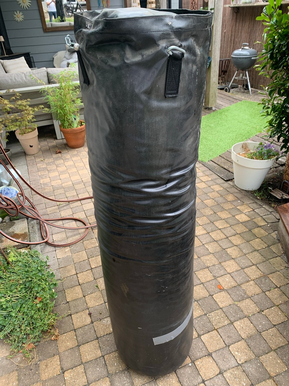 Gebruikte Bokszak 140 cm x 35 cm, Ophalen, Gebruikt, Bokszak