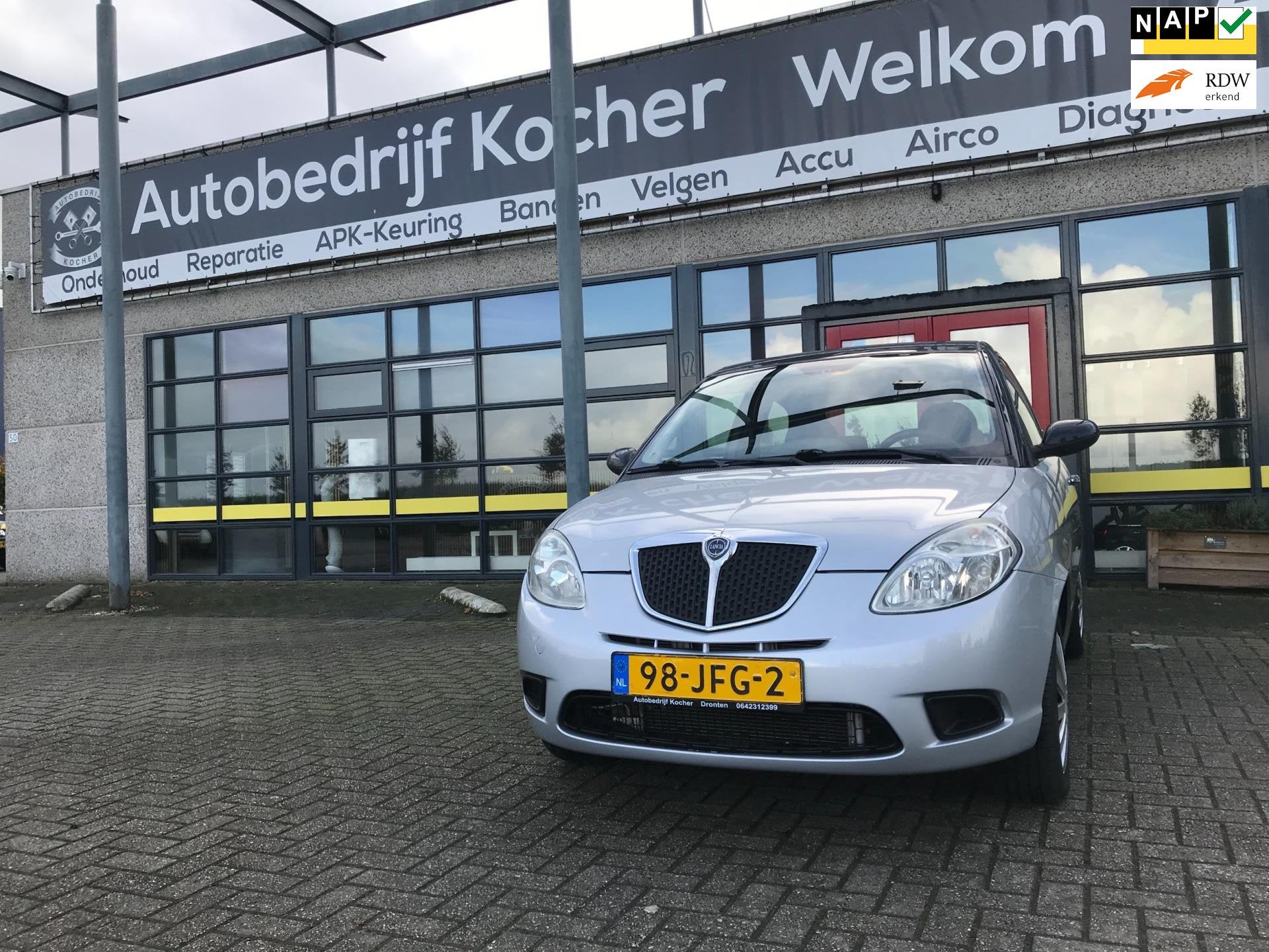 Lancia Ypsilon 1.2 Oro, Auto's, Voorwielaandrijving, Gebruikt, Origineel Nederlands, Bedrijf