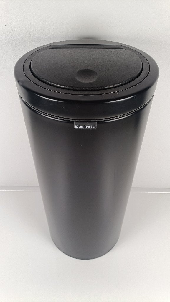Brabantia push prullenbak 30 liter, Huis en Inrichting, Woonaccessoires | Prullenbakken, Ophalen, Gebruikt, 20 tot 30 liter, Rvs