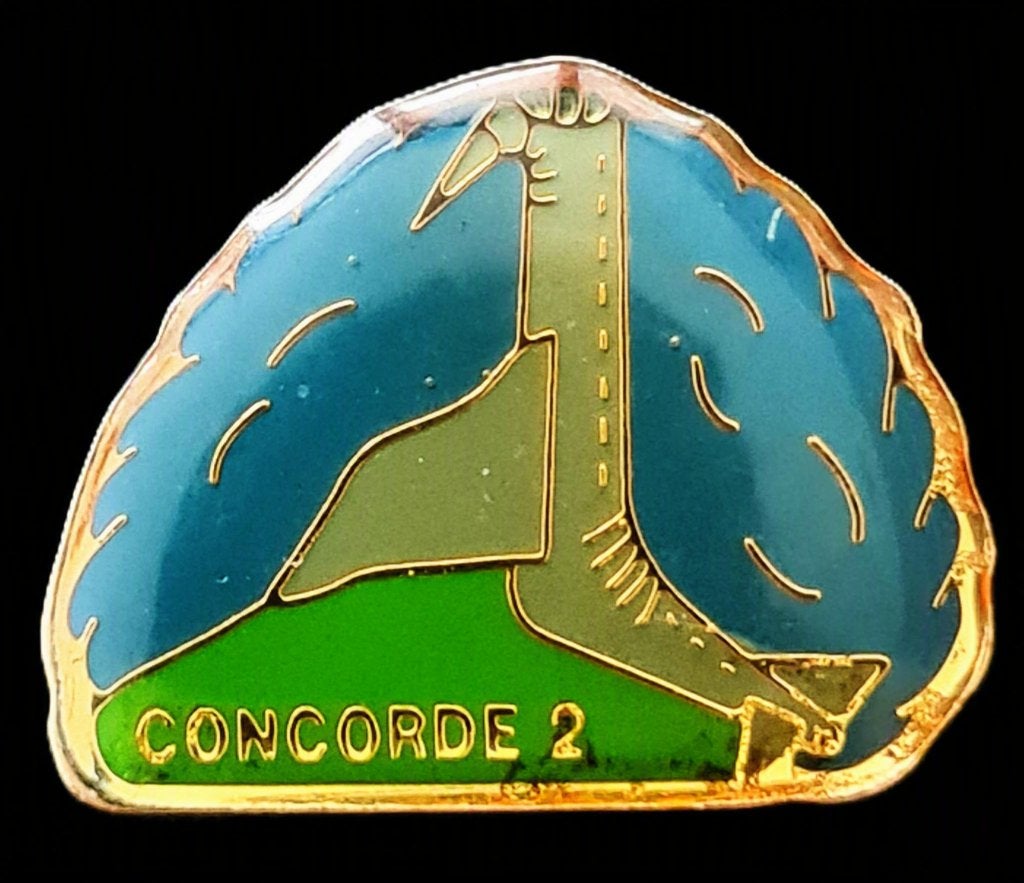 Concorde 2 pin- epoxy, Verzenden, Nieuw, Transport, Speldje of Pin