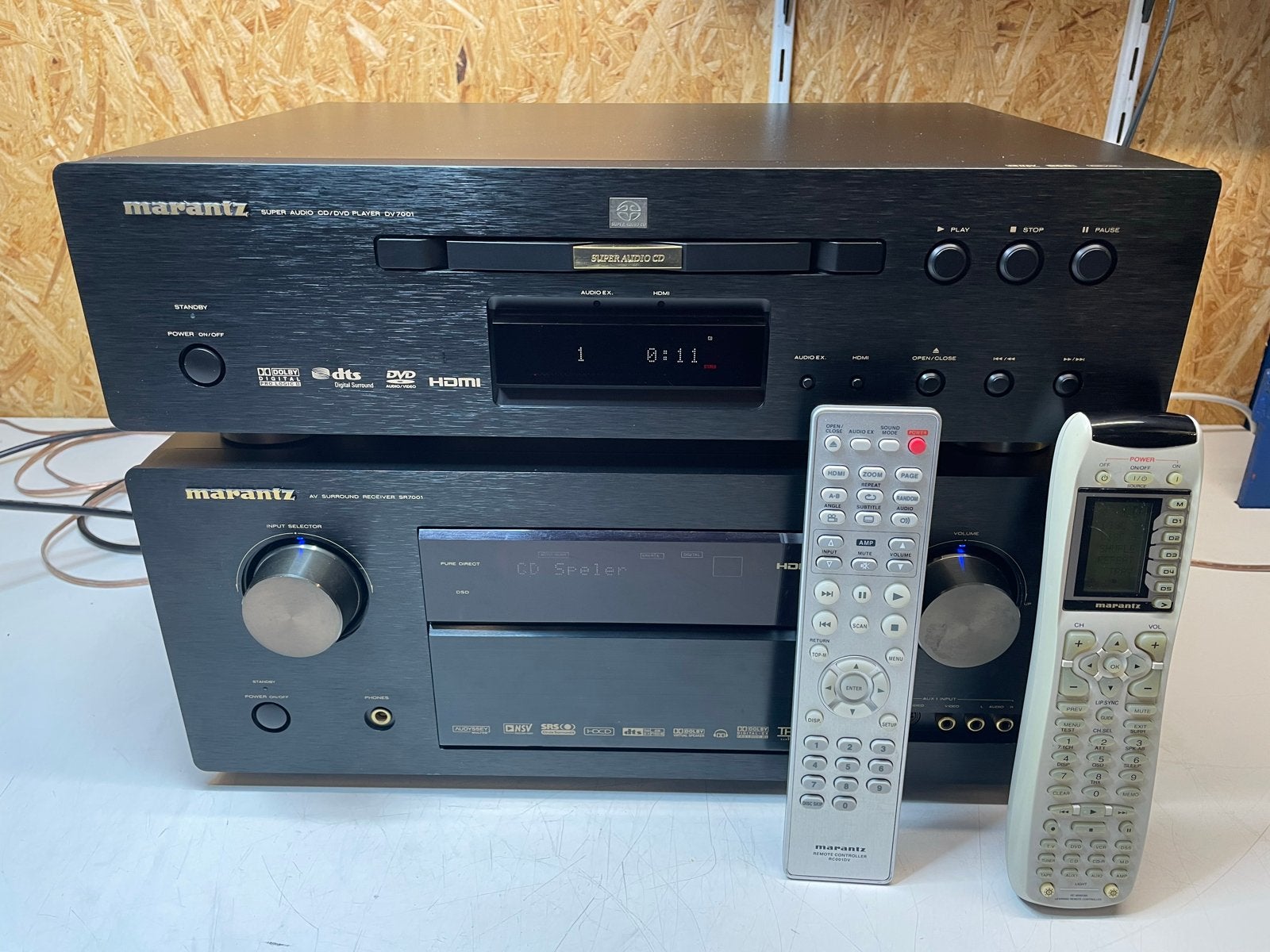Marantz SR7001/DV7001 home cinema, 7.1-systeem, Marantz, Gebruikt, .....