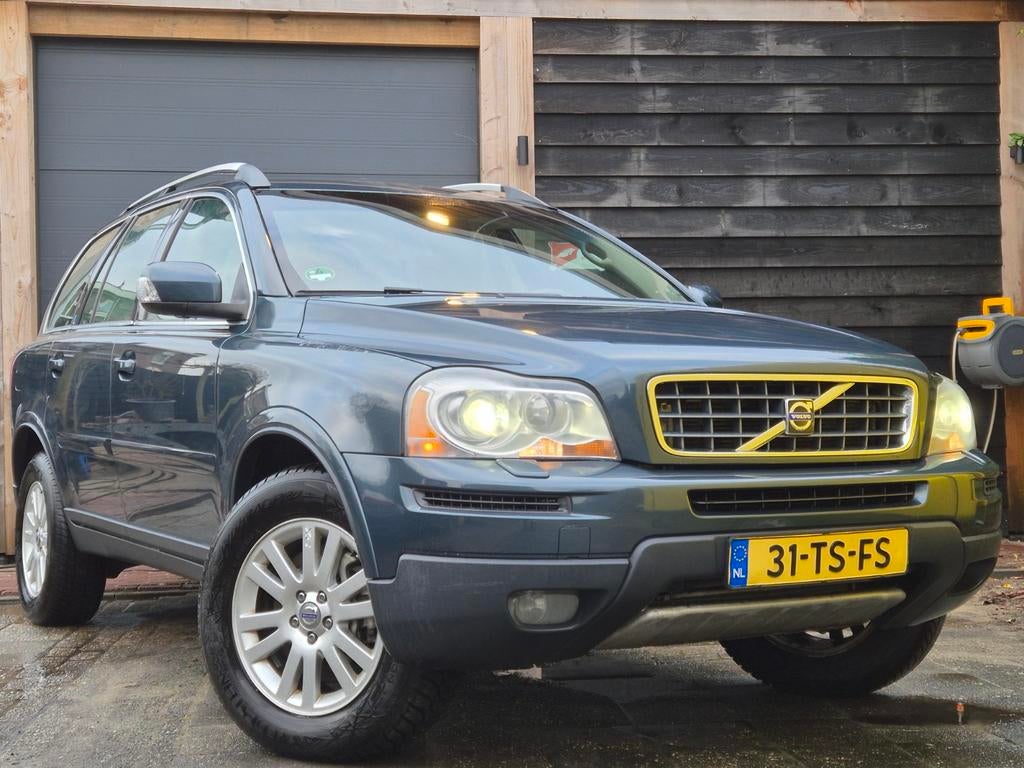 Volvo XC90 3.2 V6 Geartronic 2007 Blauw, Auto's, 238 pk, Beige, Blauw, 7 stoelen