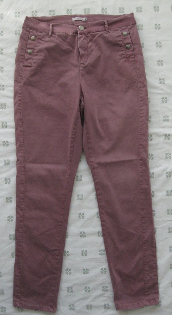Paprika paarse broek, maat 2 is ongeveer 44-46, Kleding | Dames, Paars, Maat 42/44 (L), Ophalen of Verzenden, Zo goed als nieuw