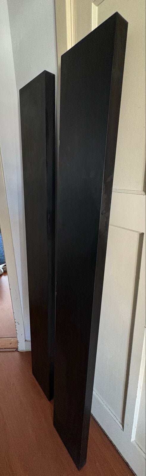 2x IKEA Lack Planken Zwart 190cm, Ophalen, Gebruikt
