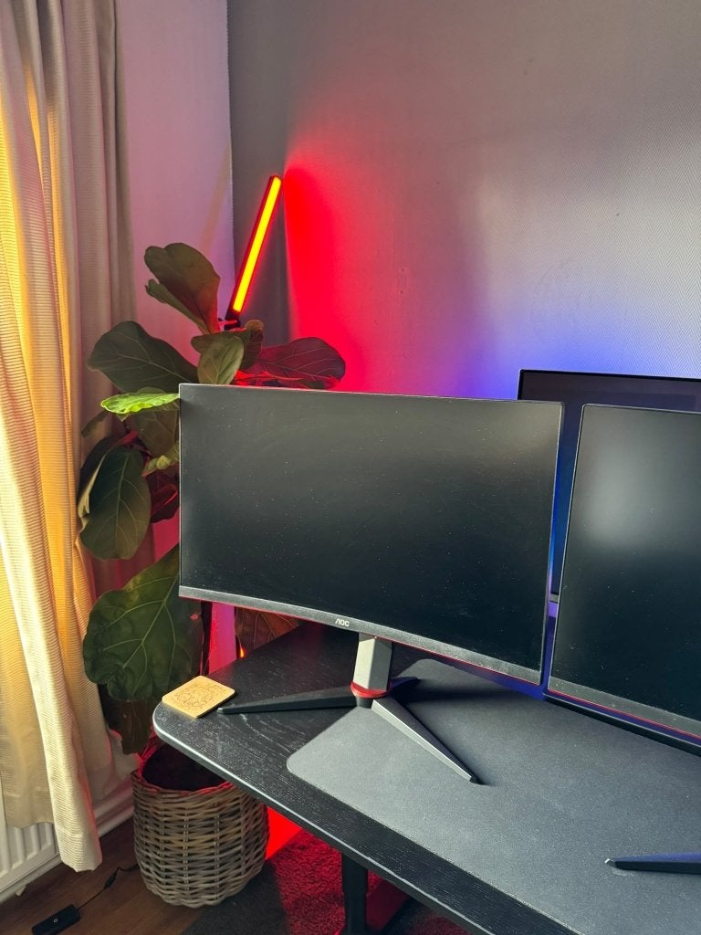 (2x) AOC CQ27G2U/BK Curved 27" gaming monitoren, Computers en Software, 101 t/m 150 Hz, AOC Gaming, HDMI, VA