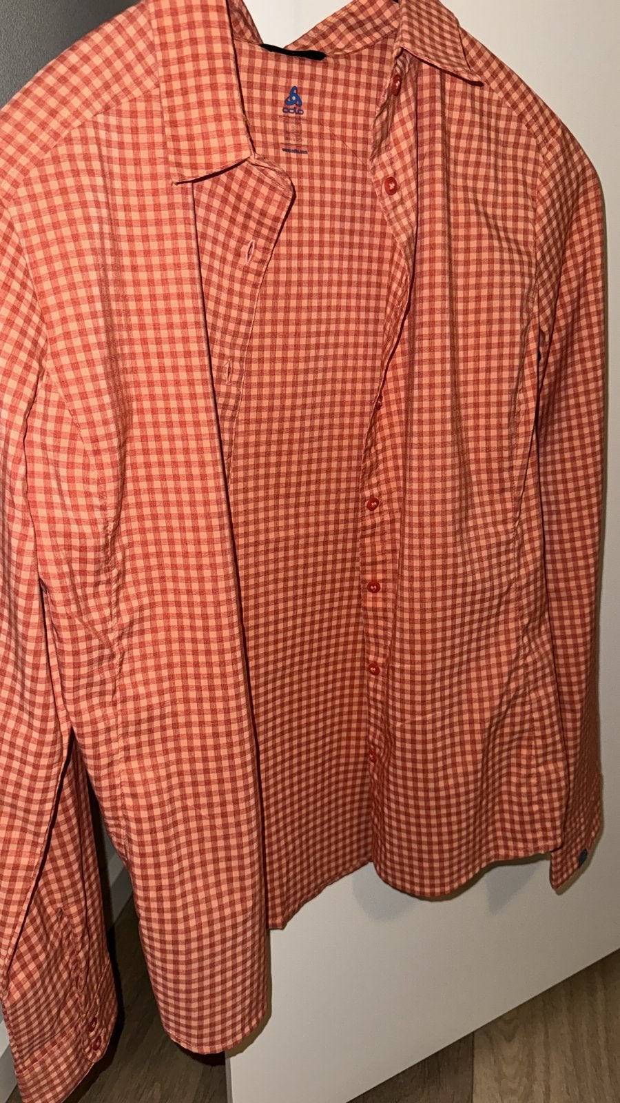 Odlo Blouse Maat S- dames oranje, Kleding | Dames, Blouses en Tunieken, Ophalen, Zo goed als nieuw, Maat 36 (S), Oranje
