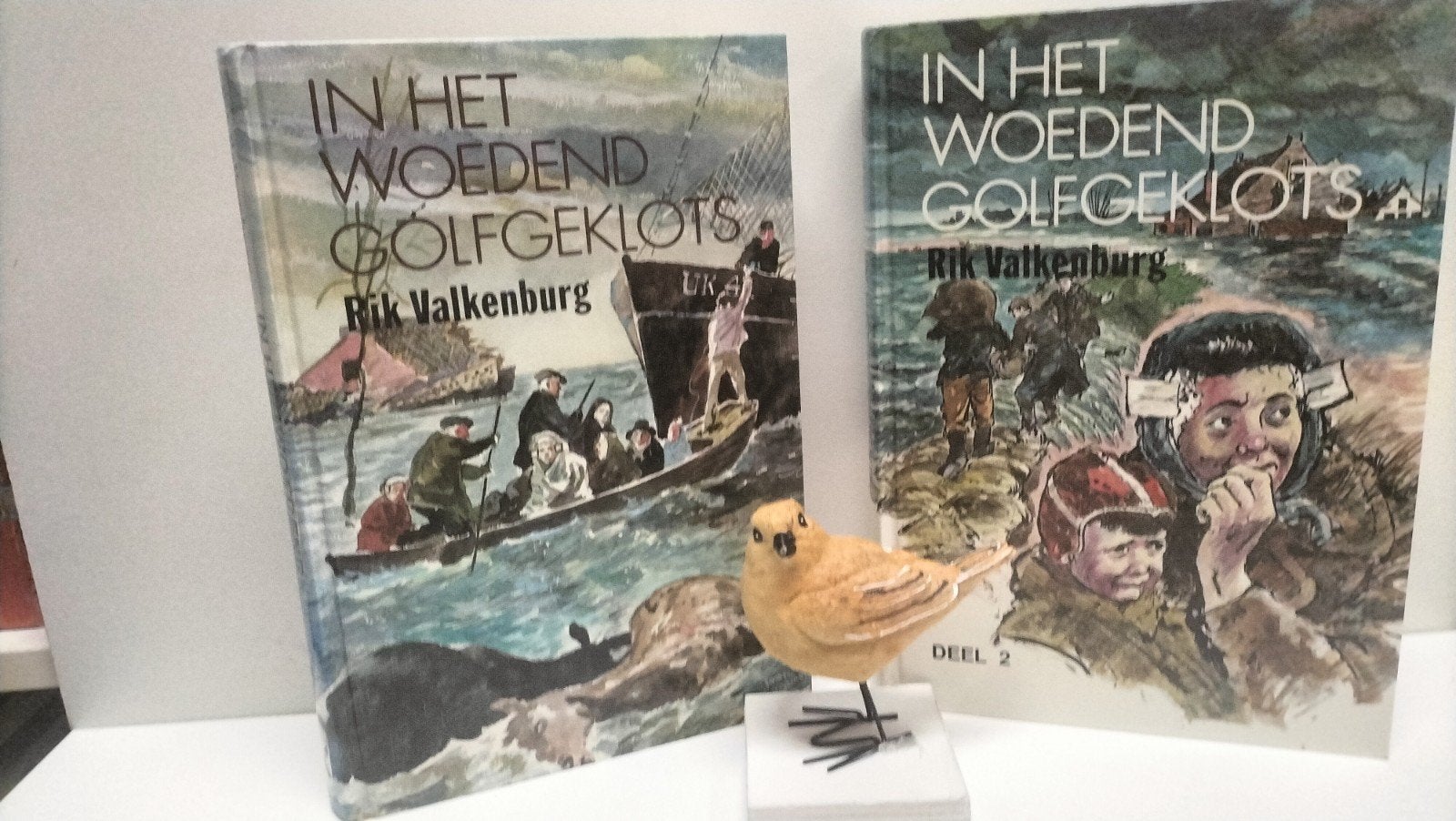 Valkenburg, Rik; In het woedend golfgeklots deel 1 en 2, Boeken, Ophalen of Verzenden, Gelezen