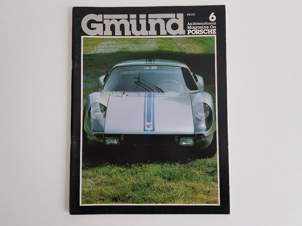 PORSCHE - Gmünd magazine - VOLUME 1 - No. 6 - 1980, Verzenden, Gmünd, Zo goed als nieuw, Porsche