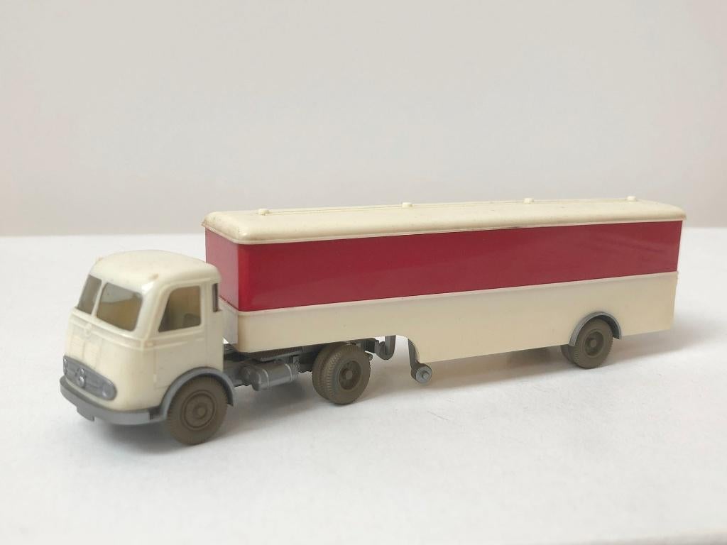 Wiking H0 1:87, Mercedes Benz LPS 332 Pullman vrachtwagen, Verzenden, Gebruikt, Bus of Vrachtwagen, Wiking