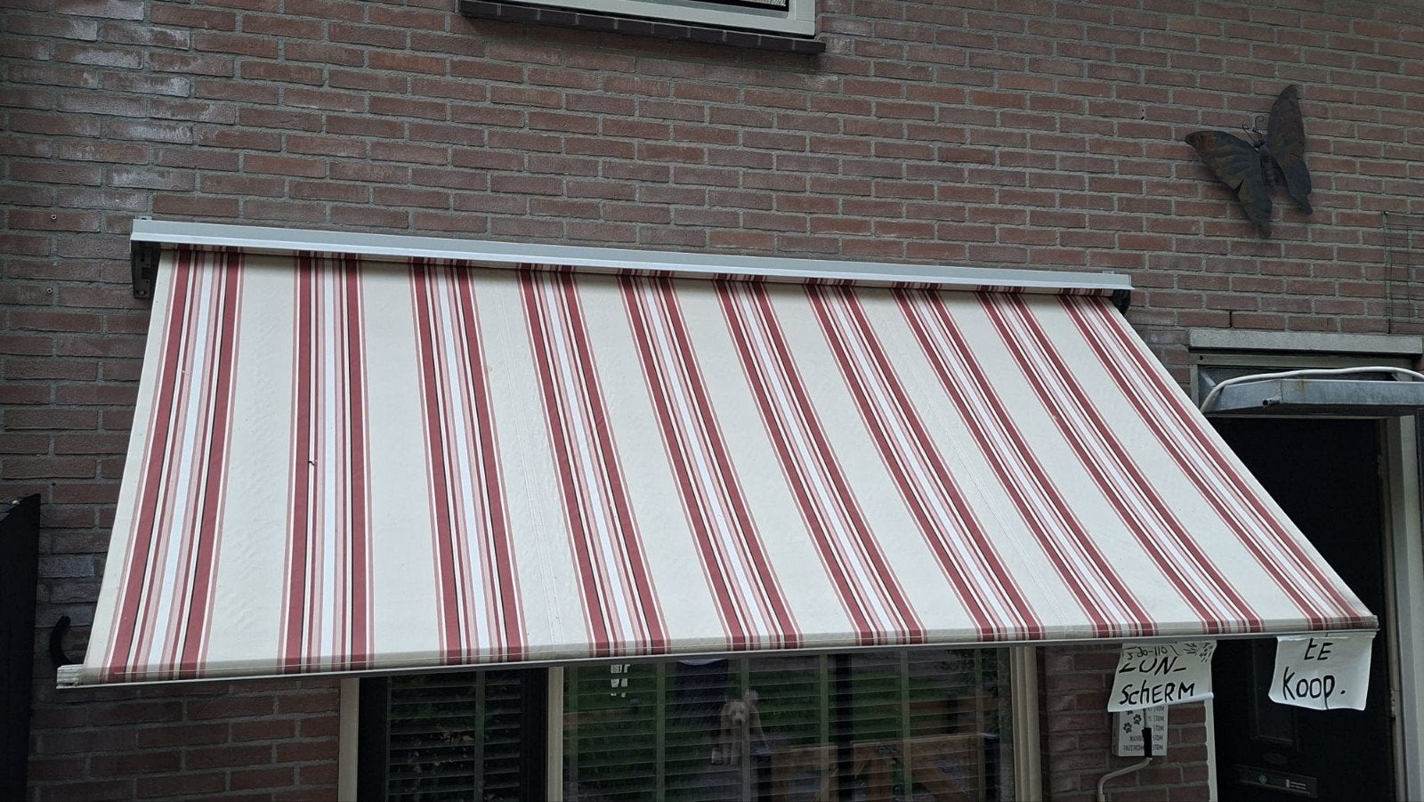 Zonnescherm luifel, Tuin en Terras, Zonneschermen, Ophalen, Gebruikt, 150 tot 300 cm, 250 cm tot 450 cm