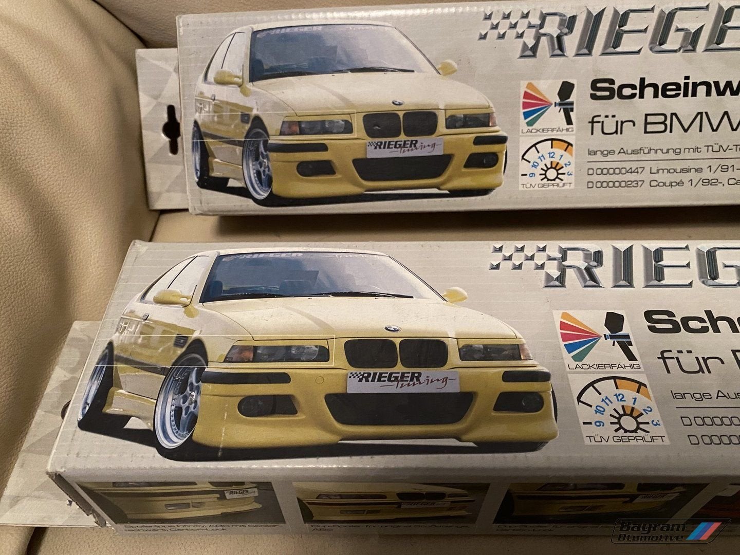 Bmw E36 booskijkers Rieger sedan touring compact 3-serie m, Auto diversen, Ophalen of Verzenden, -, -, -