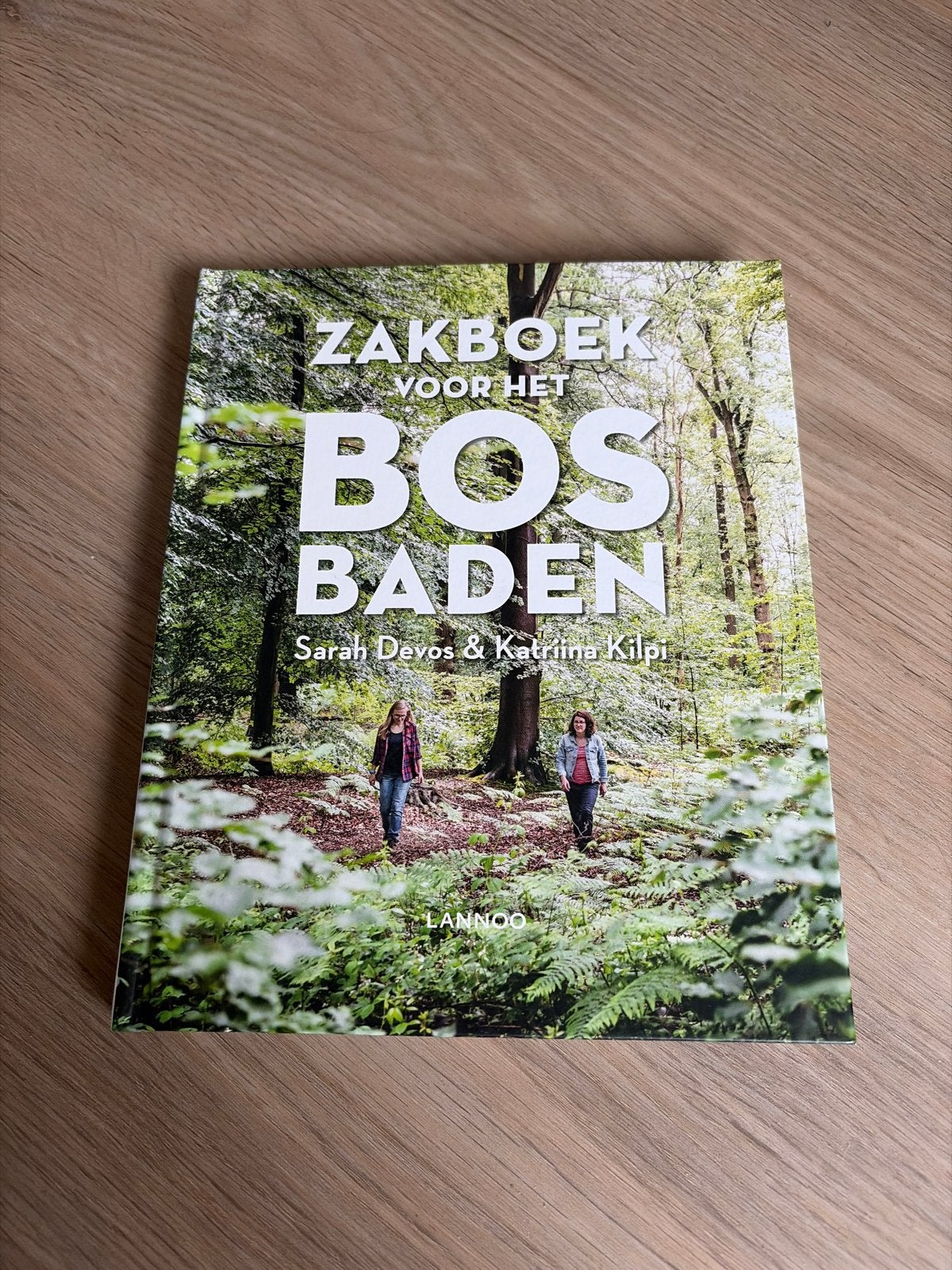 Zakboek voor het Bosbaden - Sarah Devos & Katriina Kilpi, Ophalen of Verzenden, Zo goed als nieuw, Natuur algemeen