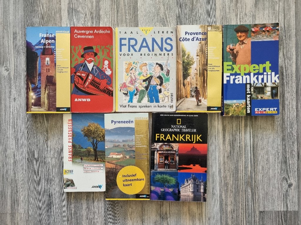 partij reisgidsen frankrijk, Europa, Ophalen of Verzenden, Zo goed als nieuw, Reisgids of -boek