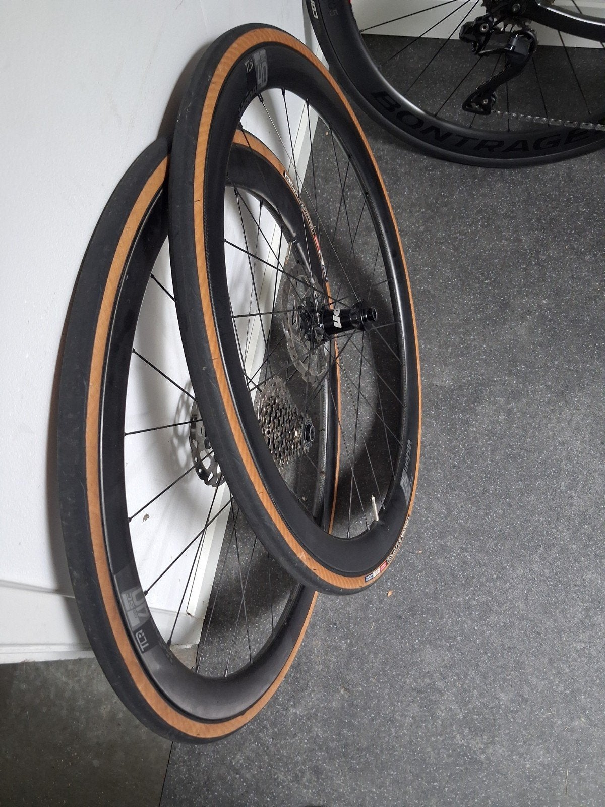 Vision SC40 Carbon Wielset - Zo goed als nieuw, Fietsen en Brommers, Fietsonderdelen, Wiel, Ophalen of Verzenden, Zo goed als nieuw