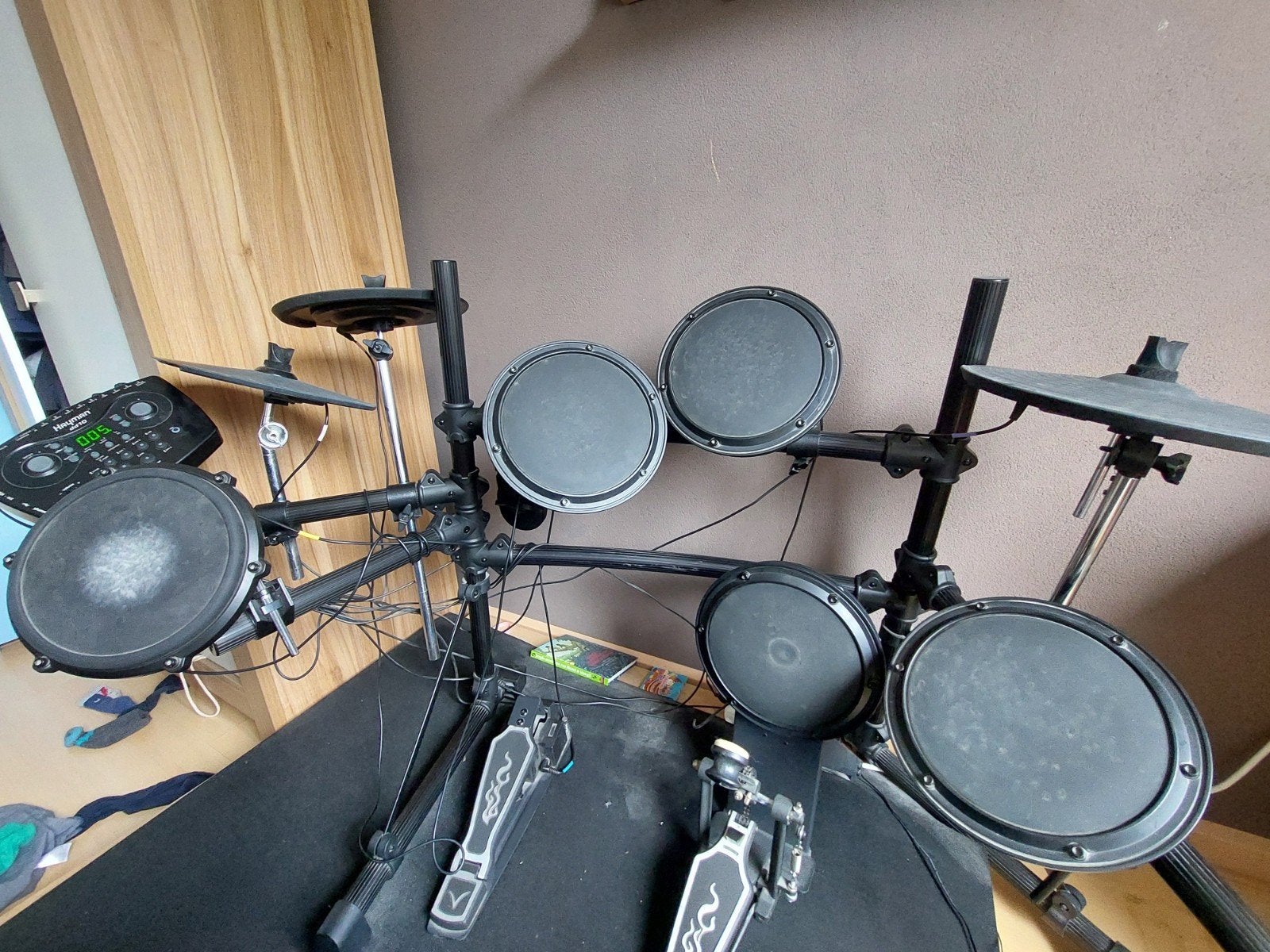 Hayman DD10 Elektronisch Drumstel - Compleet en Gebruikt, Ophalen, Gebruikt, Overige merken, Elektronisch