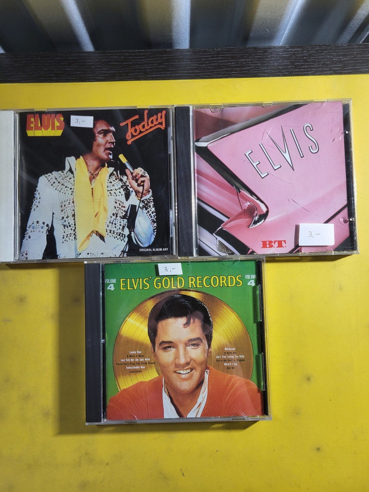 3 CD's Elvis Presley, Ophalen of Verzenden, Zo goed als nieuw
