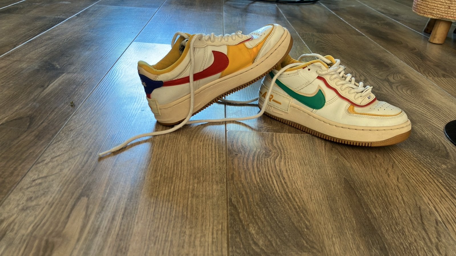 Nike Air Force 1 Shadow sneakers - Maat 37,5, Ophalen of Verzenden, Gedragen, Overige kleuren, Sneakers of Gympen