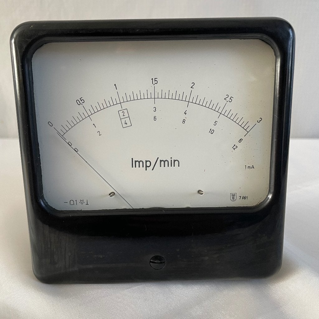Vintage analoge impulsmeter 7161 – Imp/min, Antiek en Kunst, Ophalen of Verzenden
