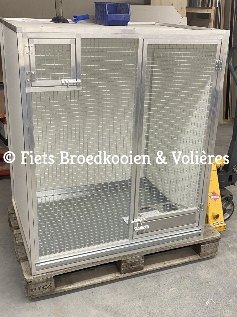 Kweekbox | broedkooi aluminium nieuw | papegaaien kooi, Ophalen of Verzenden, Nieuw, Aluminium, Volière