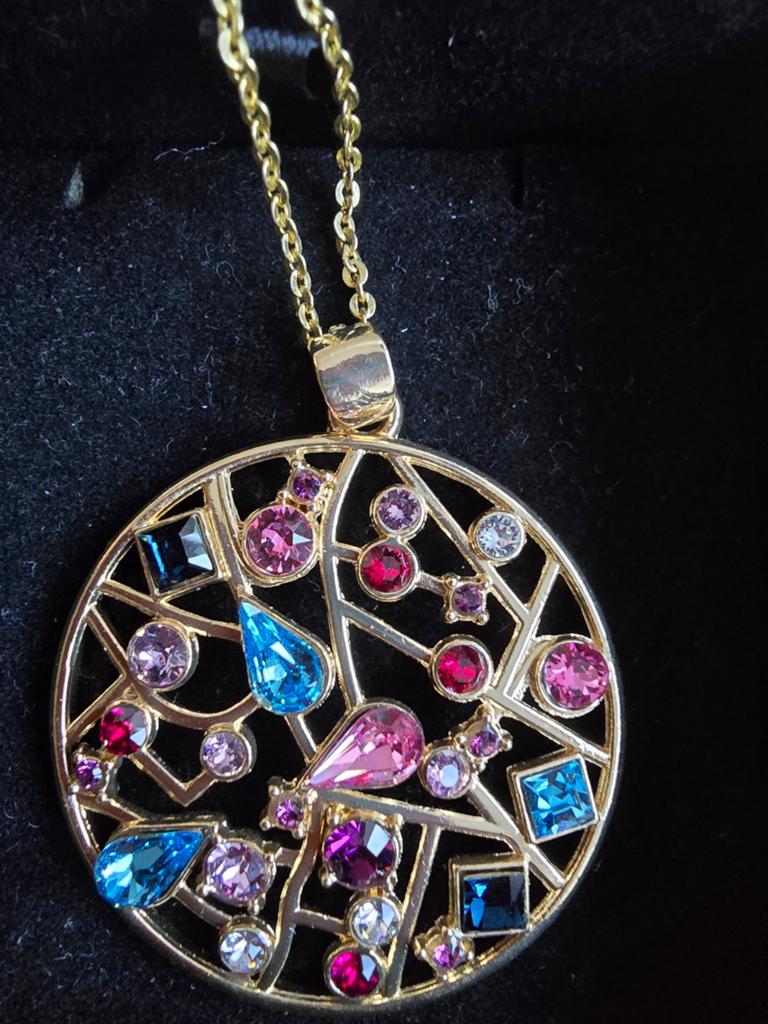 Vintage vergulde Maison Rodier Paris ketting te koop, Ophalen of Verzenden, Nieuw, Goud, Overige materialen