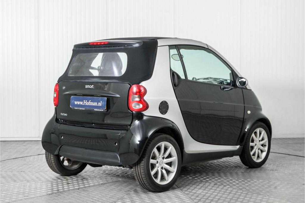 Smart Fortwo cabrio 0.7 purestyle (bj 2005, automaat), Achterwielaandrijving, Cabriolet, Origineel Nederlands, Bedrijf