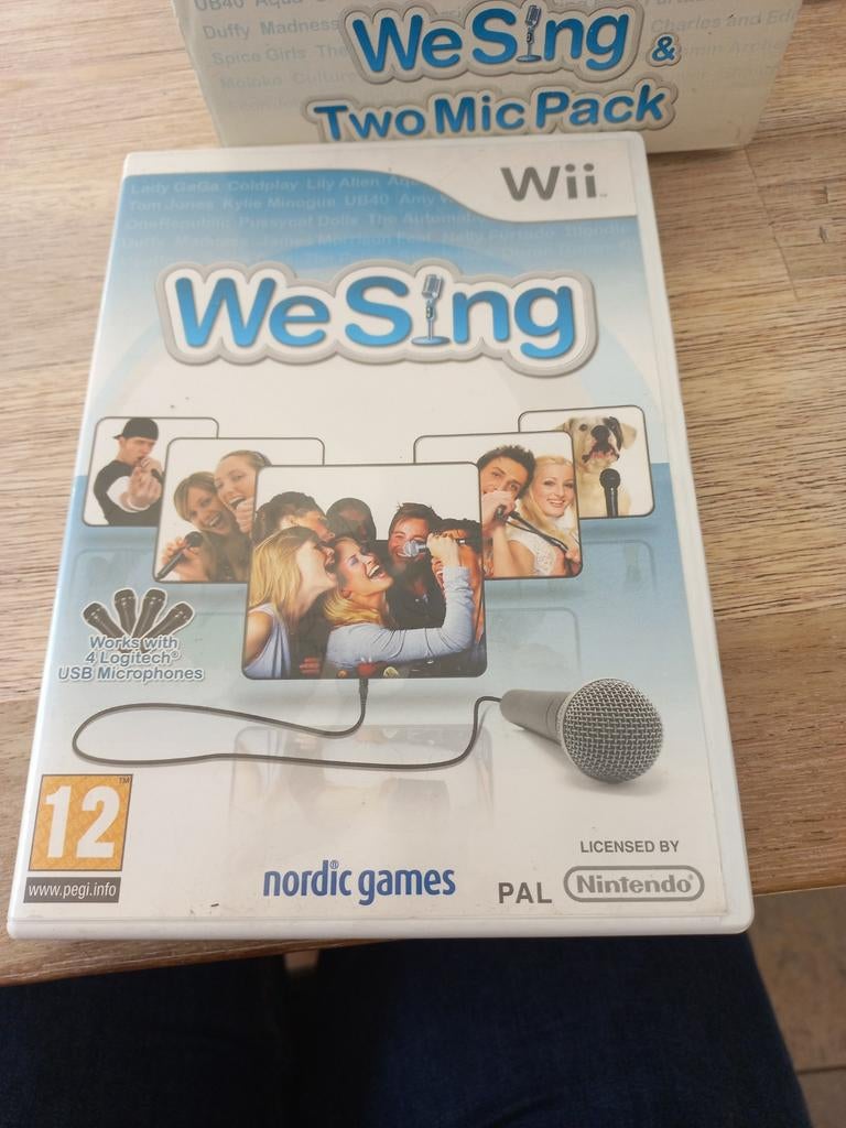 WII Sing, Ophalen, Muziek, Gebruikt, 2 spelers