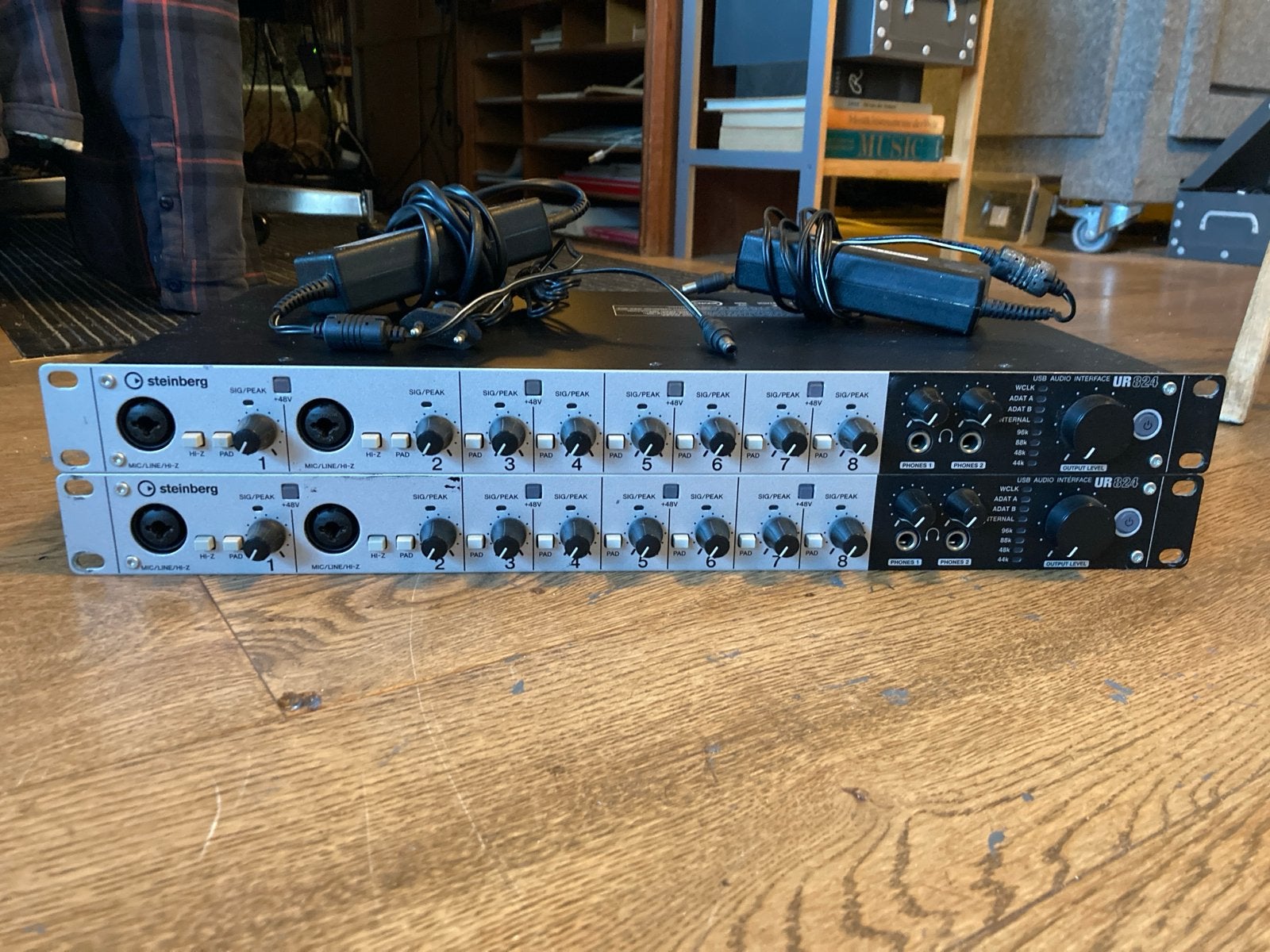 Steinberg UR824 Audio Interface - 2 stuks, Ophalen, Zo goed als nieuw, 20 kanalen of meer, Microfooningang