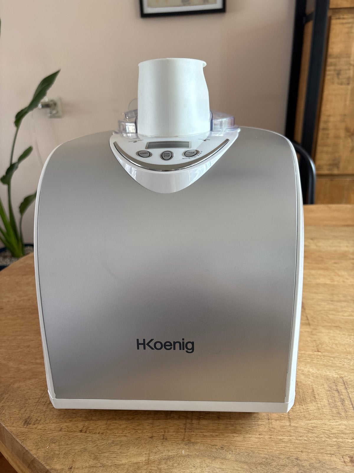 H.Koenig HF180 IJsmachine - Zelfvriezend, Ophalen, Gebruikt, Zelfvriezend