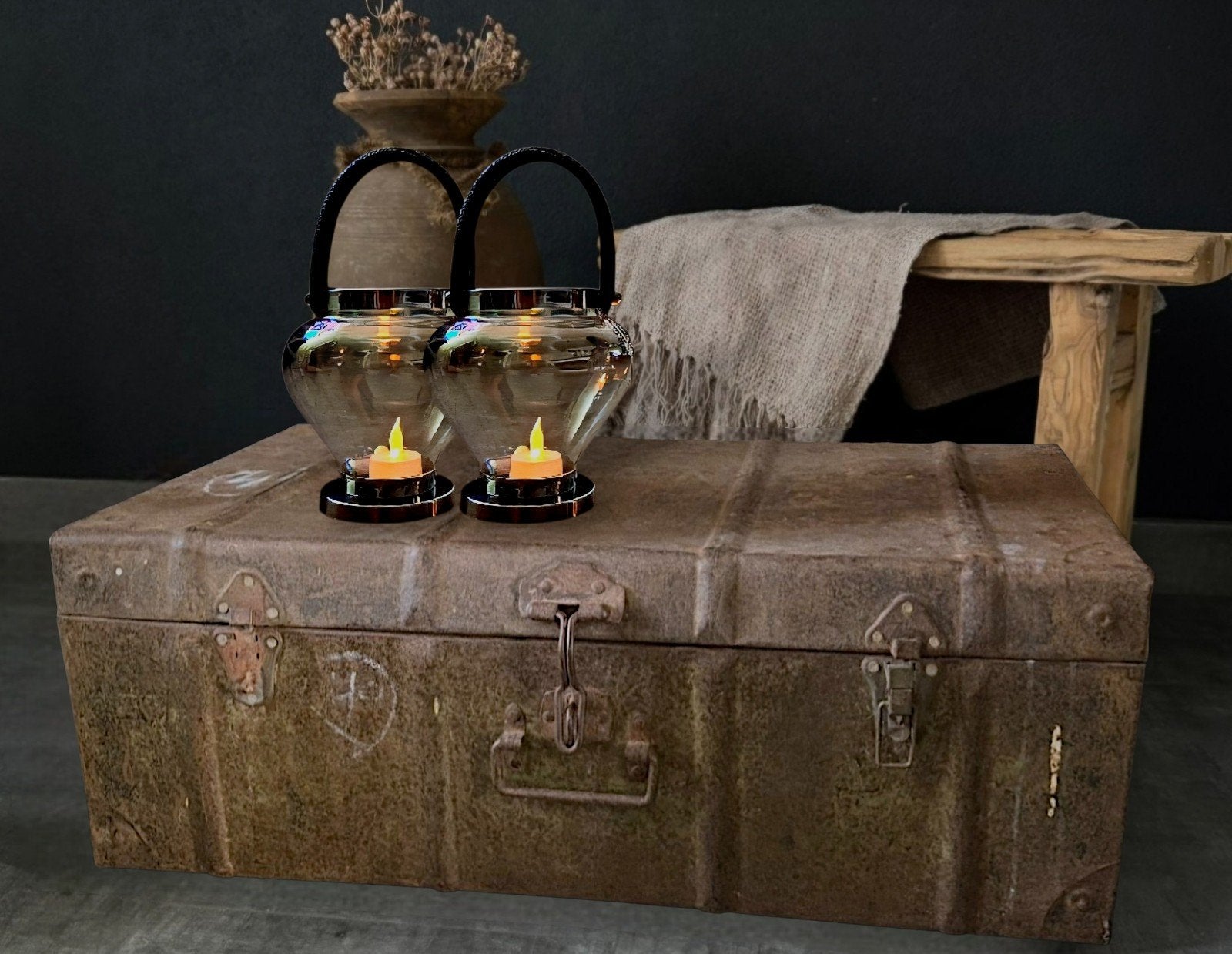 2 pcs rivièra maison lantern, Ophalen of Verzenden
