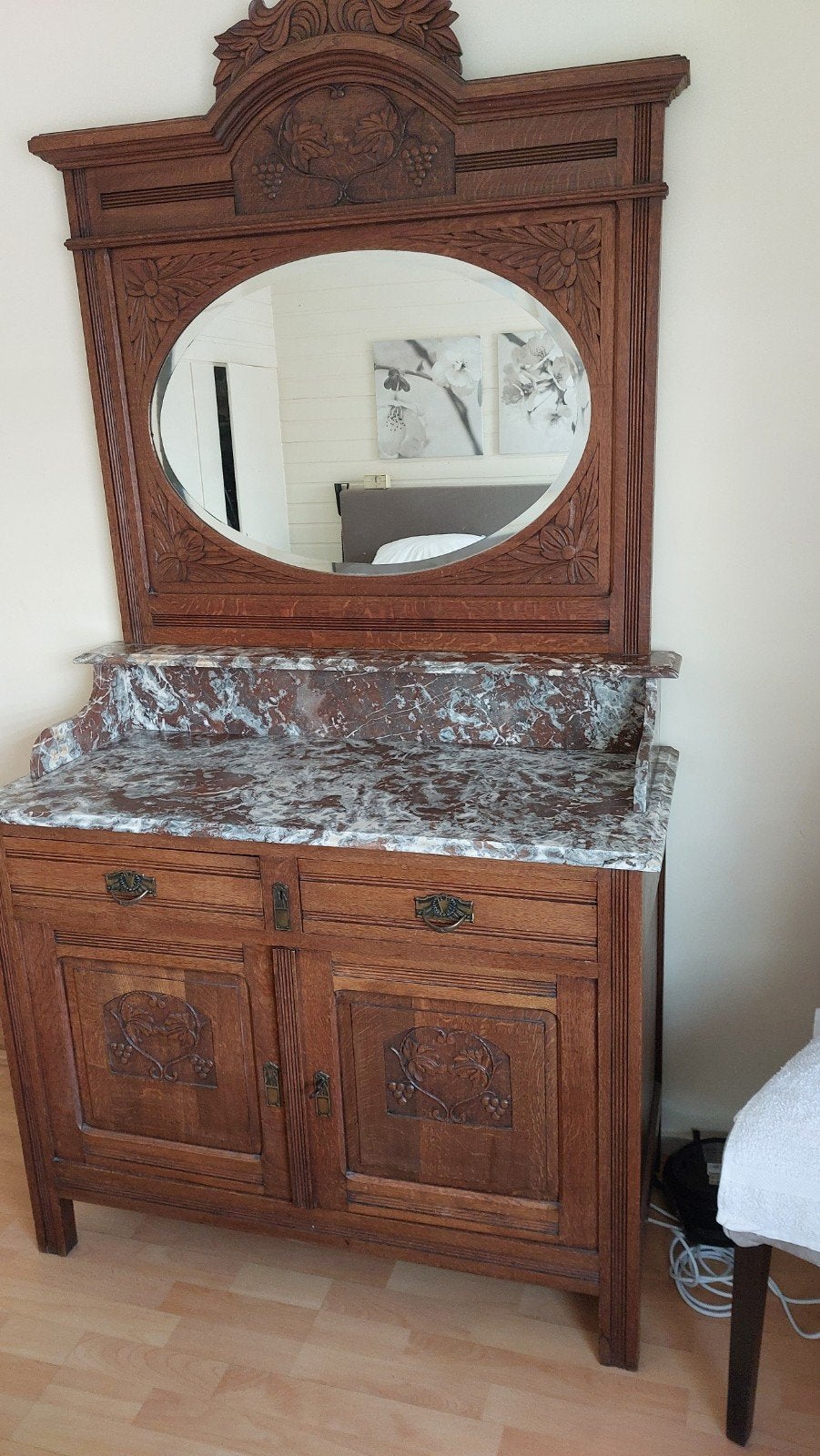 kaptafel, Ophalen