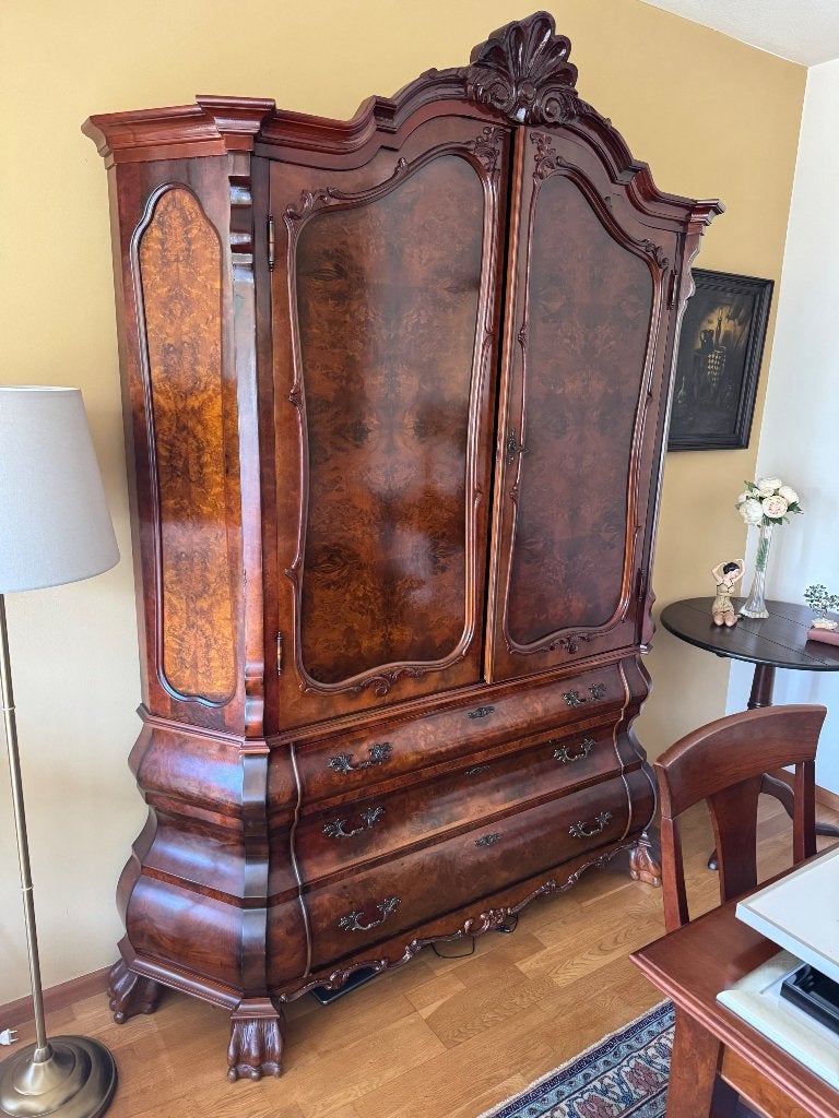 Buffet kast 220x183x42, Ophalen, Gebruikt, 150 tot 200 cm, 150 tot 200 cm