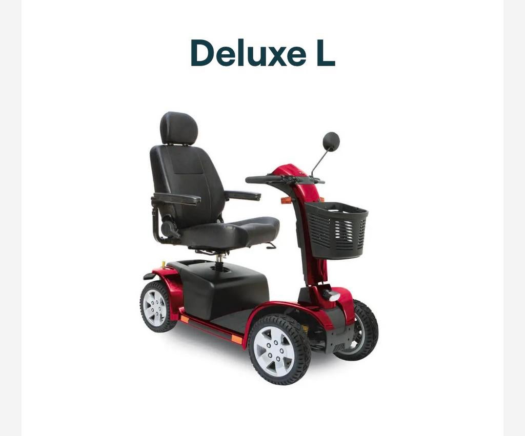 SCOOTMOBIEL DE LUXE L, Ophalen, Zo goed als nieuw, 36 t/m 45 km, 11 t/m 15 km/u