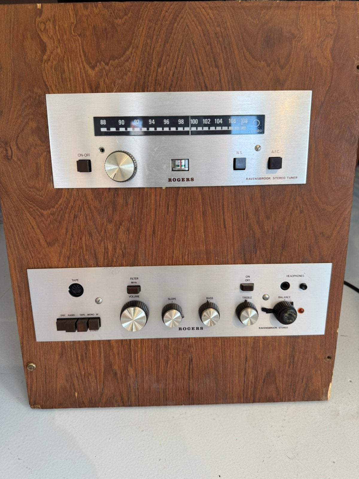 Vintage versterker en tuner, Ophalen of Verzenden
