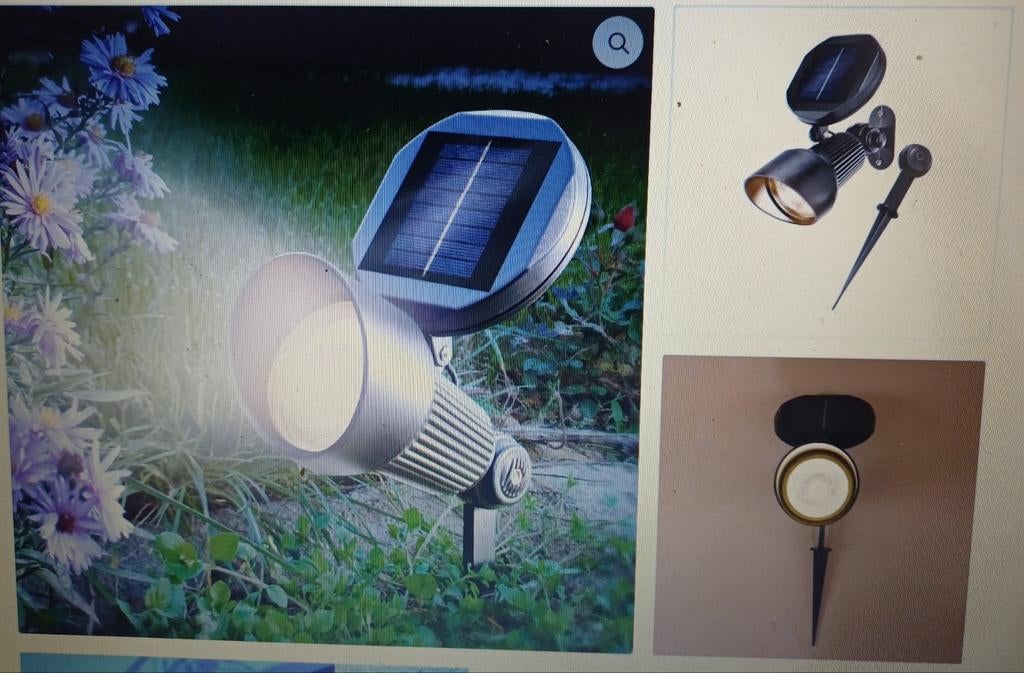 Esotec solar wandlamp of grondlamp nieuw in doos, Zonne-energie, Minder dan 50 watt, Wandlamp, Ophalen of Verzenden