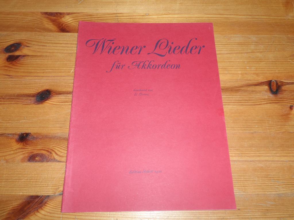 Wiener lieder fur akkordeon - e. Lorenz, Ophalen of Verzenden, Zo goed als nieuw, Artiest of Componist, Populair