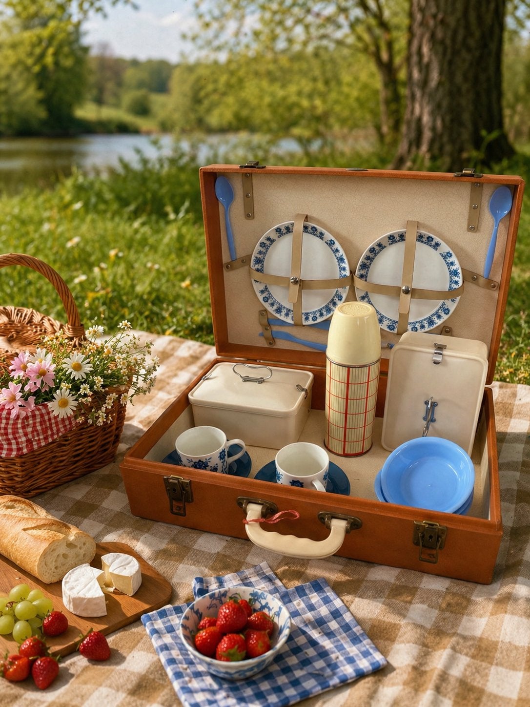 Picknick mand, Ophalen of Verzenden