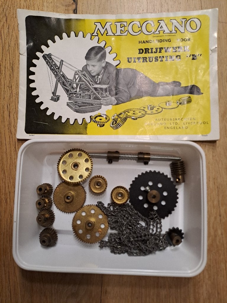 Meccano Drijfwerk B, Ophalen of Verzenden, Gebruikt, Groter dan 1:32